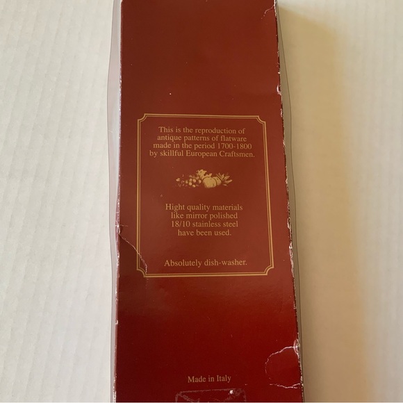 EME Italy Napoleon Table serving fork and serving spoon - Picture 10 of 15